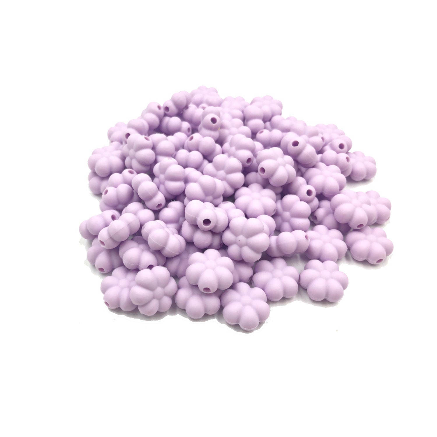 Cuentas sueltas de calabaza multicolor de calabaza de calabaza de silicona al por mayor